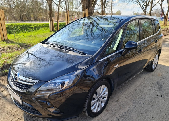 Opel Zafira cena 55999 przebieg: 114500, rok produkcji 2016 z Józefów małe 742